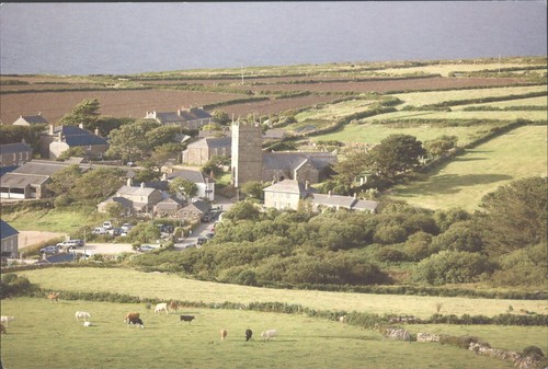Zennor village cornwall - zennor,