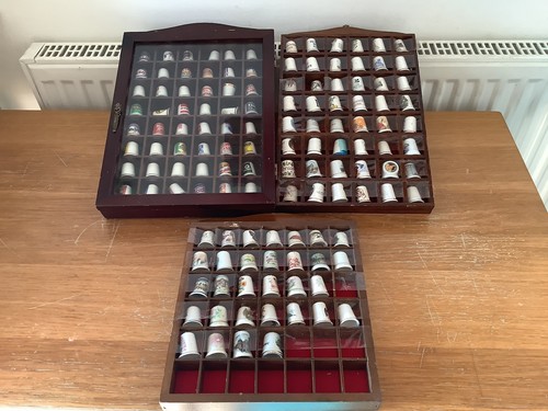 Vintage thimble collection - vintage, in