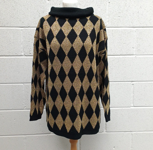 1980s gold black - c&a, &