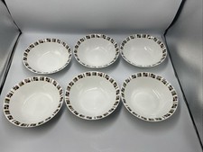 6 x Vintage Alfred Meakin