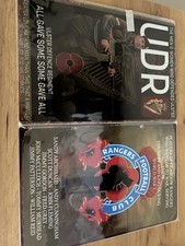 Glasgow Rangers Remembrance Plaque And Ulster Defence Regiment Wall Plaque