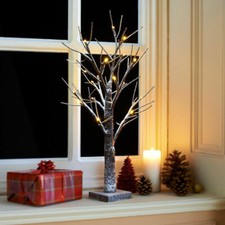 2ft snowy twig christmas tree - twig,