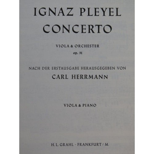 Ignace pleyel concerto 31 - ignace,
