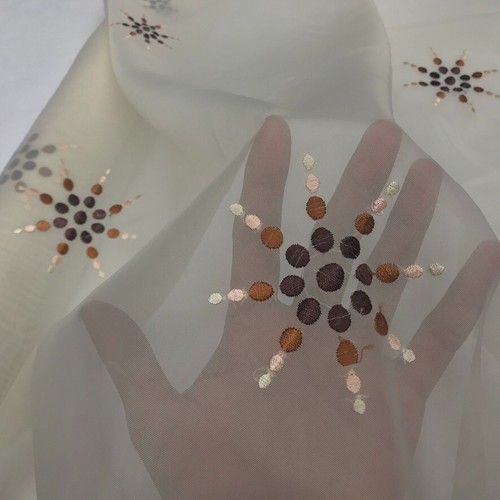 Metres embroidery floral - metres,