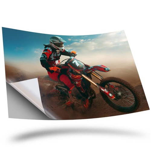 Vinyl sticker red - a2,