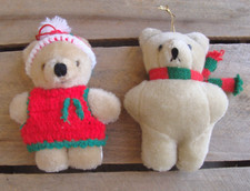 Lot of 2 small teddy bear