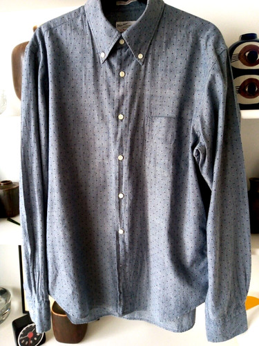 Gant selvage madras button - madras,