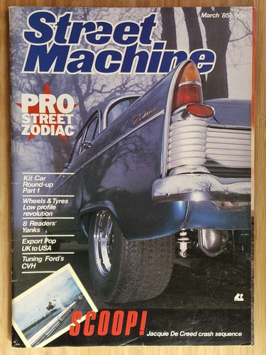 Street machine car magazine - car,