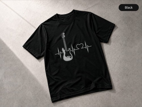 Electric guitar heartbeat - electric,