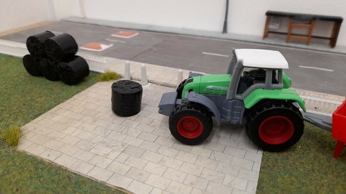 Hay bales round - bales,