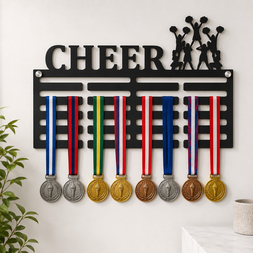 Cheerleading medal holder - cheerleading,