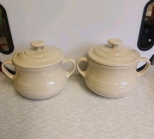 Le Creuset Mini Bean Pots x2