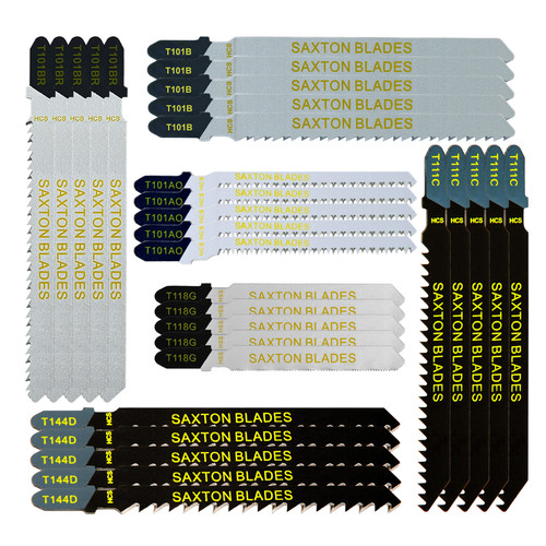 Saxton 30pc shank jigsaw - t,