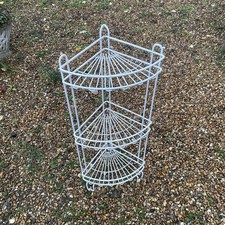 Vintage White Plastic Coated