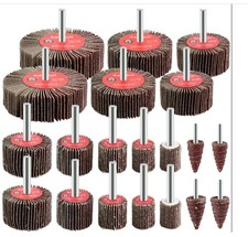 Grit flap wheel - wheel, set