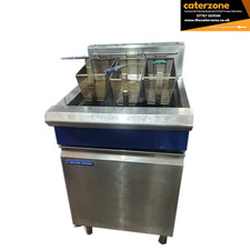 Blue Seal Single Tank 3 Basket Free Standing NG Fryer Ask For LPG - Refurbished