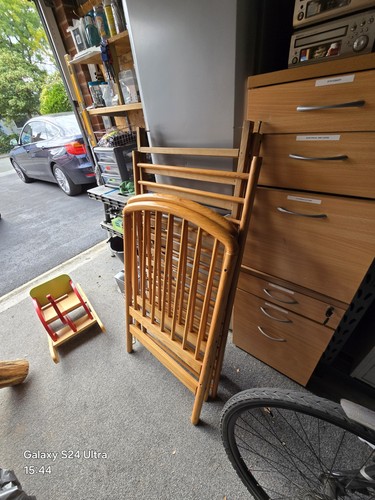 Attic clearance solid - pine, cot