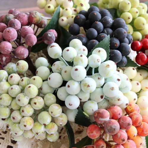 25cm artificial blueberry - 25cm,
