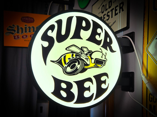 Dodge super bee led - bee, lightbox