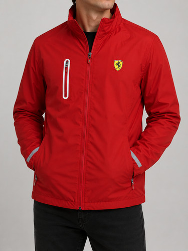 Ferrari boys red - zip-up, racing