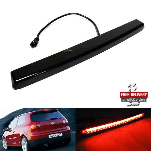 Black smoked led high level - black,