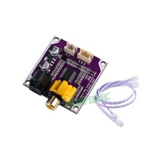 Optical Fiber Coaxial DAC Digital Audio Decoder Board Converter 24-bit 192K 