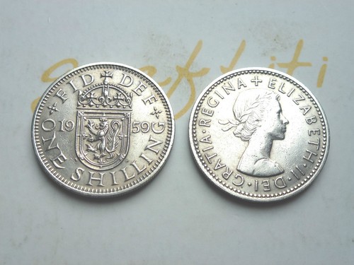 Scare 1959 scottish shilling - 1959,