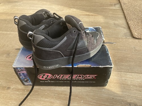 Black heelys suede style - heelys,