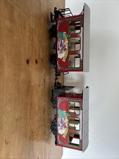 LGB 94775 RUDOLPH NORTH POLE EXPRESS G SCALE TWO PASSENGER CARS