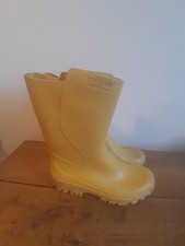 SOLOGNAC LADYS YELLOW MID CALF