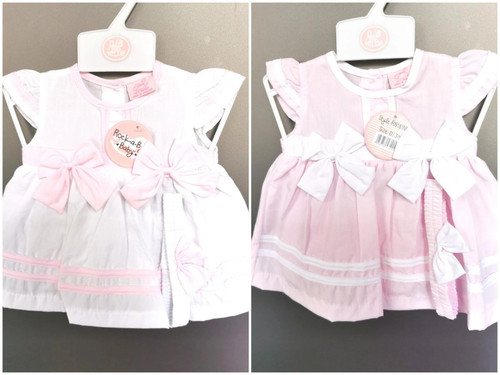 Baby girls summer bows dress - bows,