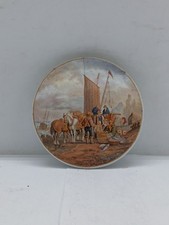 Old Prattware Pot Lid Landing