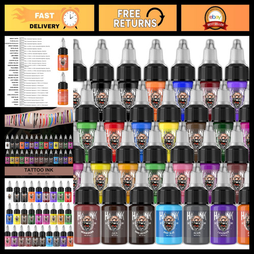 Colors tattoo ink - 28,