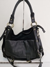 Clarks Black Leather Shoulder