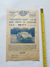 ROLUX Baby VB 60 - VB 61 1947