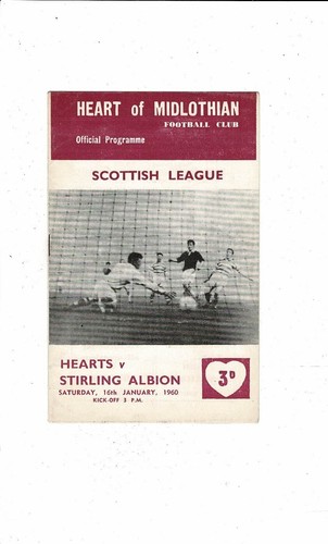 1959 hearts stirling - 1959/60,
