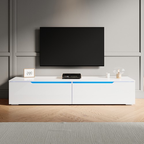 160cm high gloss white - high,