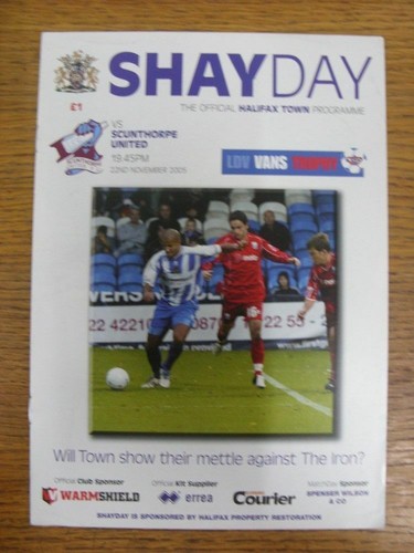 2005 halifax town v - town,