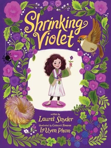 Shrinking violet hardcover - violet,