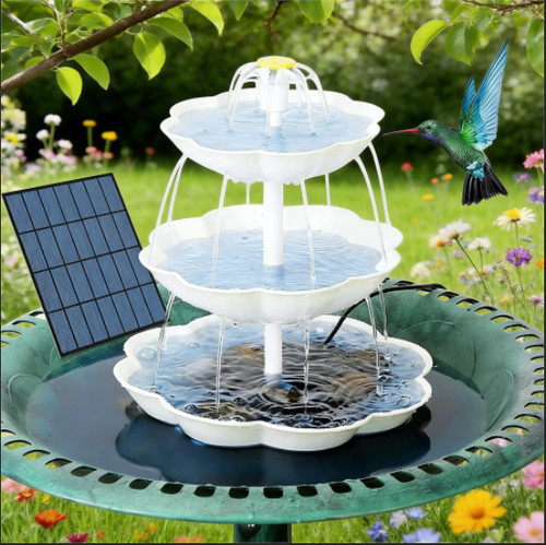Bird bath solar fountain - 3.5w,