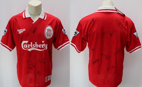 1997 liverpool home shirt - 1997-98,