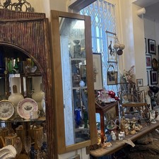 Repurposed  Vintage Mirror And