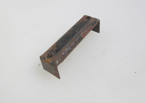 Vintage iron door keep - door, catch