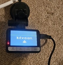 Kitvision 720p Observer  Wide Angle Car Camera/Dashcam HD Silver/Black - USED