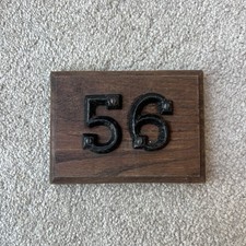 Vintage Wooden Sign Plaque