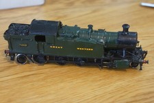 OO gauge 4mm vintage scratchbuilt brass loco. GWR 72XX