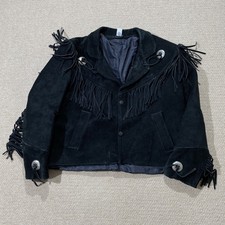 Vintage Suede Fringe Jacket