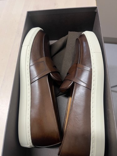 Loafer italian leather shoe - loafer,