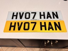 Private Plate, Registration