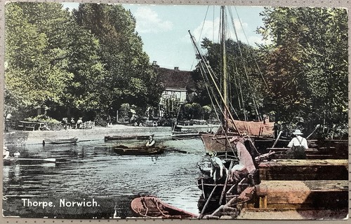 Thorpe rive yare norwich 1910 - thorpe,